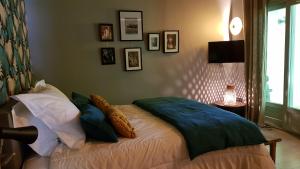 Maison d hotes Lapitxuri客房内的一张或多张床位