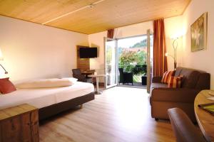 TV a/nebo společenská místnost v ubytování Hotel Waldblick