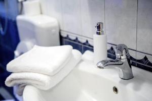 Phòng tắm tại Kalauz Rooms