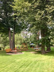 Zahrada ubytování Pension Dita - Adršpach