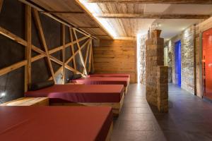 Postel nebo postele na pokoji v ubytování Hotel Residence Olympia