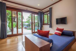 Oleskelutila majoituspaikassa Baan Pinya Balinese Style Pool Villa