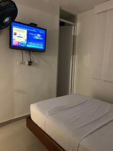Krevet ili kreveti u jedinici u okviru objekta Apartamento - Tocaima