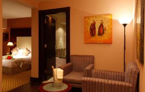 Posezení v ubytování Almsakn Alola Hotel Company