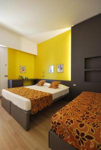 Postel nebo postele na pokoji v ubytování Hotel Imperiale & SPA
