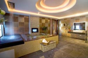 Kuchyň nebo kuchyňský kout v ubytování Chateau Motel & Spa