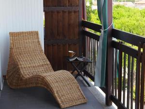 Balkon lub taras w obiekcie Casa Vacanze Bungalow I Girasoli