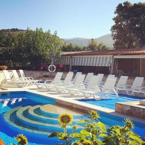 Πισίνα στο ή κοντά στο Villaggio Romaniello