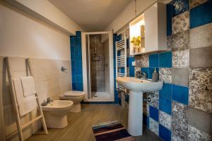 A bathroom at Piccolo Sole d'oro - appartamenti