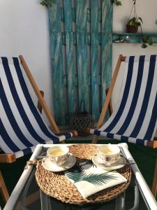 Χώρος καθιστικού στο El Patio del Limonero