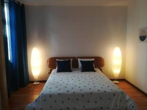 Ένα ή περισσότερα κρεβάτια σε δωμάτιο στο Oportobestview-Sun