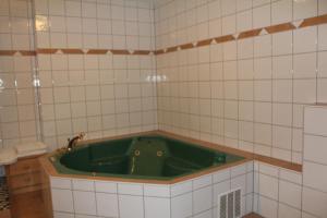 Koupelna v ubytování Hotel Gardenia