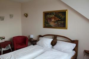 Postel nebo postele na pokoji v ubytování Hotel Gardenia