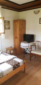 TV a/nebo společenská místnost v ubytování Mechta Guest House + 37 fotografií