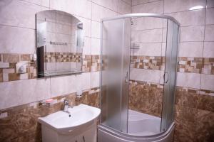 Koupelna v ubytování Затишна оселя + 23 fotografií