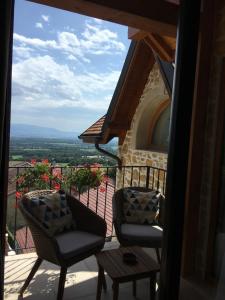 Nespecifikovaný výhled na hory nebo výhled na hory při pohledu z bed and breakfast