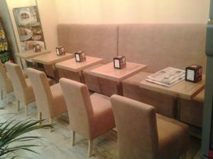 ห้องอาหารหรือที่รับประทานอาหารของ Vanella Rome Domus