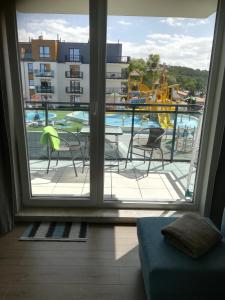 Balkon lub taras w obiekcie Bel Mare Patio B217
