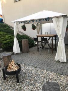 Patio nebo venkovní prostory v ubytování Apartmány Tylovice