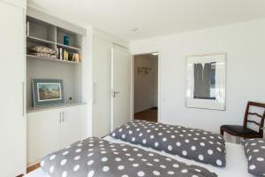 Katil atau katil-katil dalam bilik di Freiburg-Design-Apartment 3