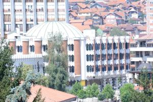 Budova, kde se apartmán nachází