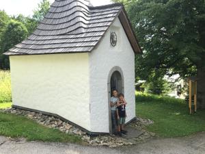 Zahrada ubytování CHALUPA Honzík - VILLA Vrchlabí