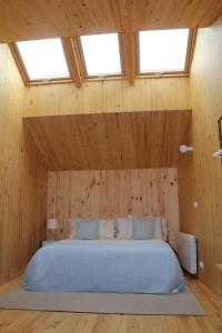 מיטה או מיטות בחדר ב-La Holandesa