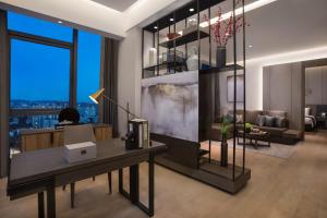 אזור ישיבה ב-Ascott Songshan Lake Dongguan