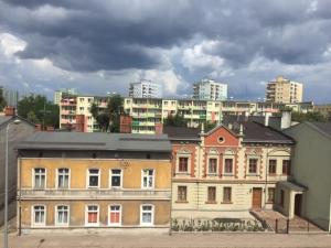 Budova, v ktorej sa apartmán nachádza