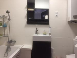 Kúpeľňa v ubytovaní Wyjątkowy apartament w sercu Piły