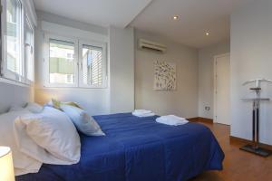 Posteľ alebo postele v izbe v ubytovaní HORIZONTE Sunny Home by Cadiz4Rentals