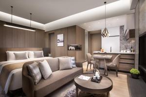 אזור ישיבה ב-Ascott Songshan Lake Dongguan