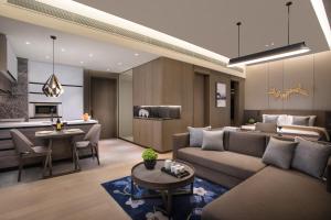 אזור ישיבה ב-Ascott Songshan Lake Dongguan