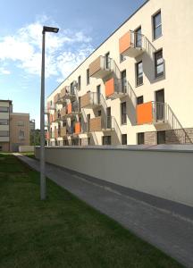 Budova, v ktorej sa apartmán nachádza