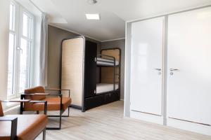 Llit o llits en una habitació de Generator Hamburg