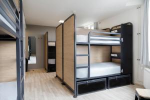 Llit o llits en una habitació de Generator Hamburg