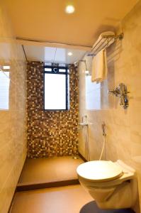 Ванная комната в Rama Krishna Hotel