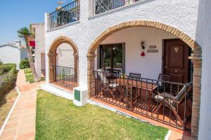 Balkón alebo terasa v ubytovaní Casa Christabel y Casa Annabel