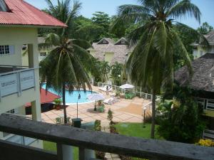 
A view of the pool at Seaview at the Ridge - Stunning View of Ocho Rios or nearby
