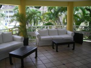 
A seating area at Seaview at the Ridge - Stunning View of Ocho Rios
