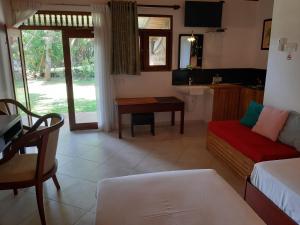 Posezení v ubytování Selavi Resort Bentota