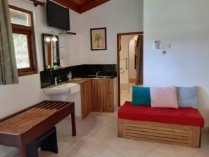 Istumisnurk majutusasutuses Selavi Resort Bentota