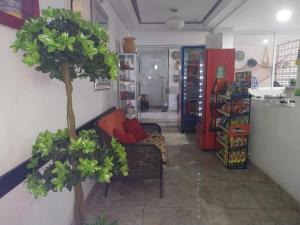 Lobbyn eller receptionsområdet på Hotel La Mar Cartagena