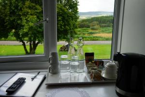 Nespecifikovaný výhled na hory nebo výhled na hory při pohledu z bed and breakfast