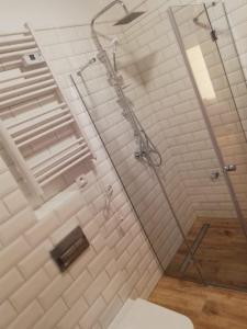 Koupelna v ubytování Apartamenty Łebska Ostoja + 11 fotografií