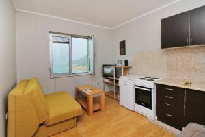 Kuchyň nebo kuchyňský kout v ubytování Tara lake apartments