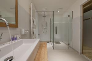 Koupelna v ubytování Hotel Garni Pirchhütt