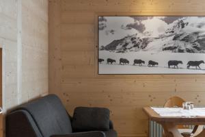 Posezení v ubytování Hotel Garni Pirchhütt