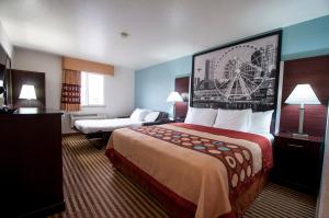 Voodi või voodid majutusasutuse Quality Inn Wenatchee-Leavenworth toas