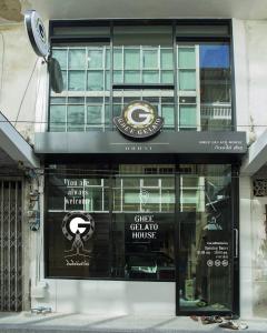 a store front of a chicago cheetah house at GHEE GELATO HOUSE in Bangkok
